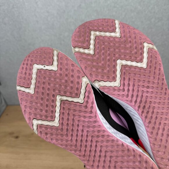 Nike Womens Revolution 5 Running Shoes Size 11 Black Violet Coral Workout Gym - Picture 12 of 13